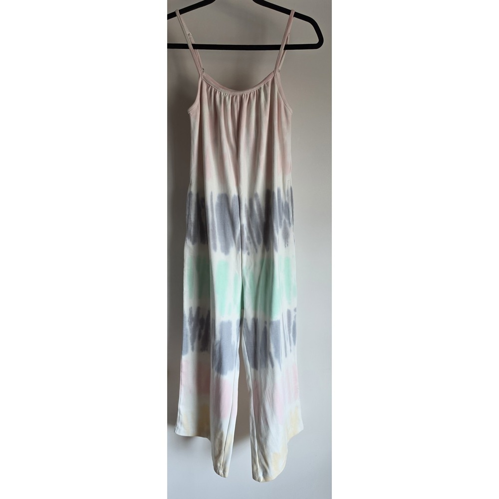 NWT Vintage Havana Jumpsuit Size L Tie Dye Sleeveless Casual Romper Playsuit
